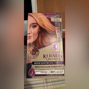 Apricot Blonde Keratin Hair Color